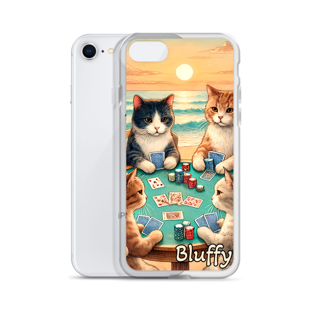 iPhoneケース~ポーカーする猫たち~