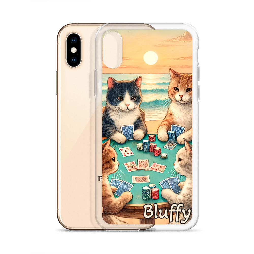 iPhoneケース~ポーカーする猫たち~