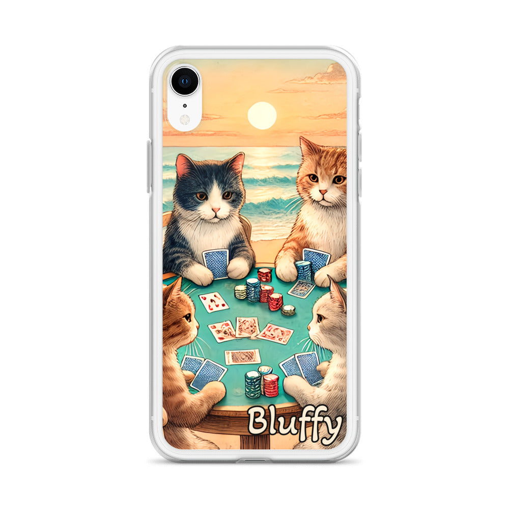 iPhoneケース~ポーカーする猫たち~
