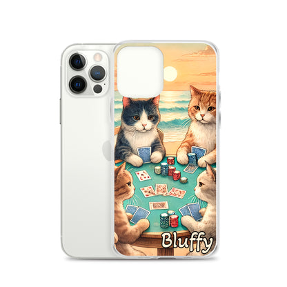 iPhoneケース~ポーカーする猫たち~