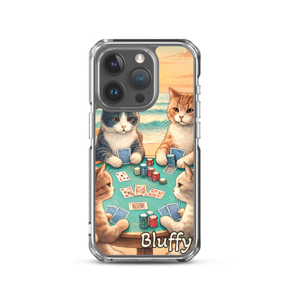 iPhoneケース~ポーカーする猫たち~