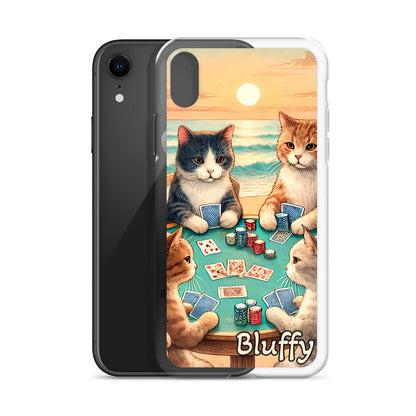 iPhoneケース~ポーカーする猫たち~