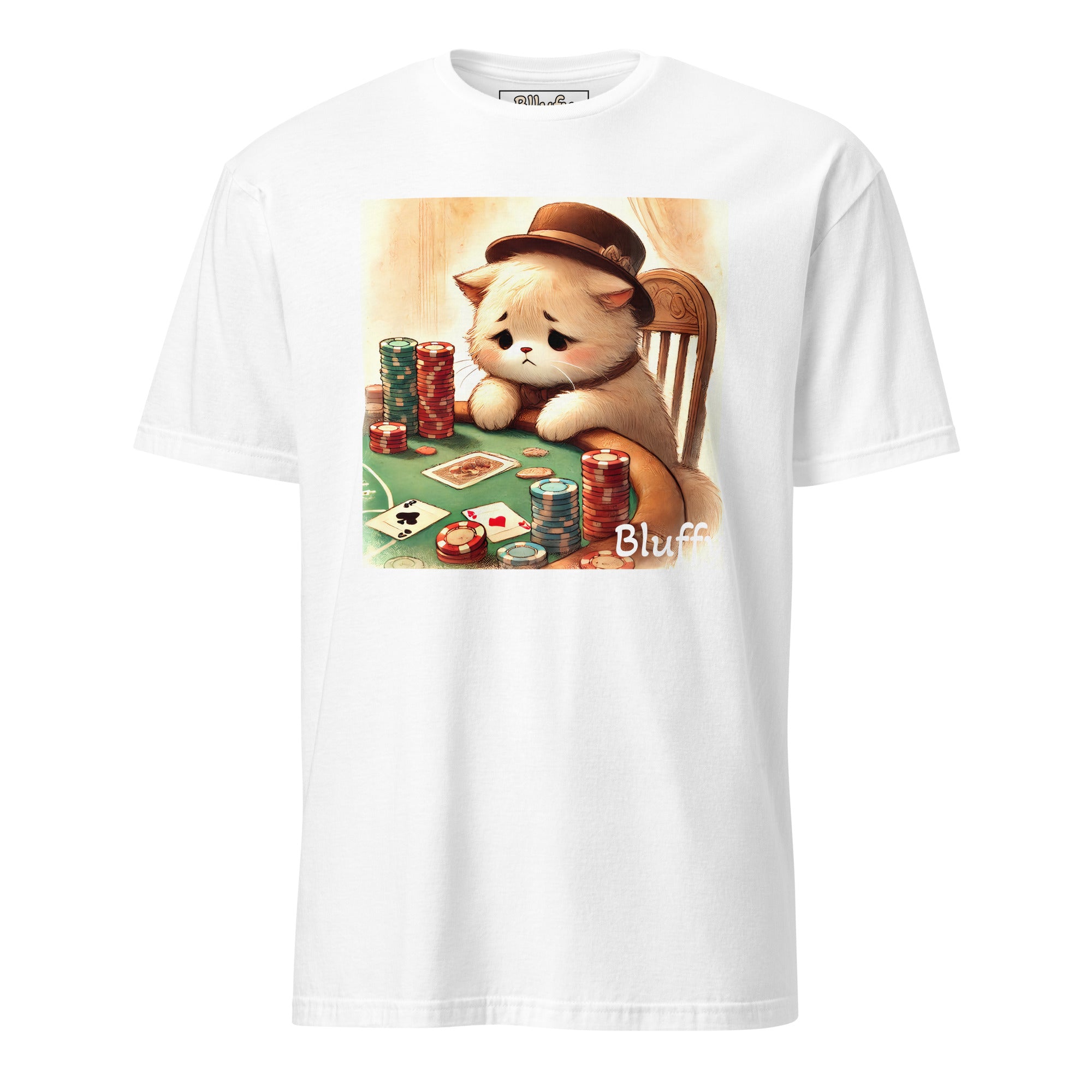 ユニセックスTシャツ~破産する猫~ – Bluffy